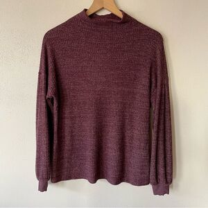 Magaschoni Purple Knitted Sweater - Size: Small